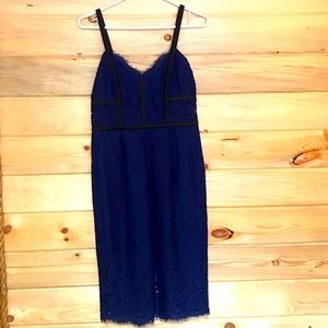 Purple party dress. Express, size 4